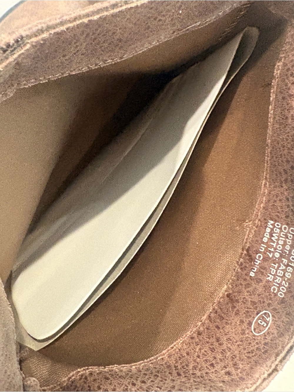 Women's Brown Knee-High Zip Boots - Picture 7 of 10